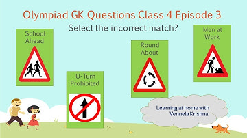 GK Olympiad Quiz(IGKO) for Class 4 (Level 1 & Level 2 exams) Episode 3