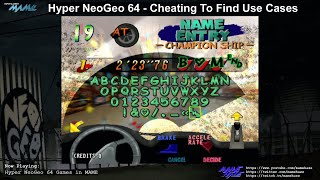 MAME - Hyper NeoGeo 64 - Sometimes You've Just Got To Cheat... (no commentary) 7 Hyper Neogeo 64 Games Tested On Mame 0 240 Arcade Classics