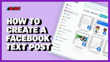 How to Create a Facebook Text Post