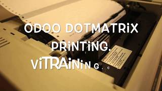 04 Odoo Dot Matrix Printing Invoice