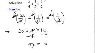 Math 9: Unit 6: Lesson 2: Solving Step 4 and 5 Equations -- Part 2