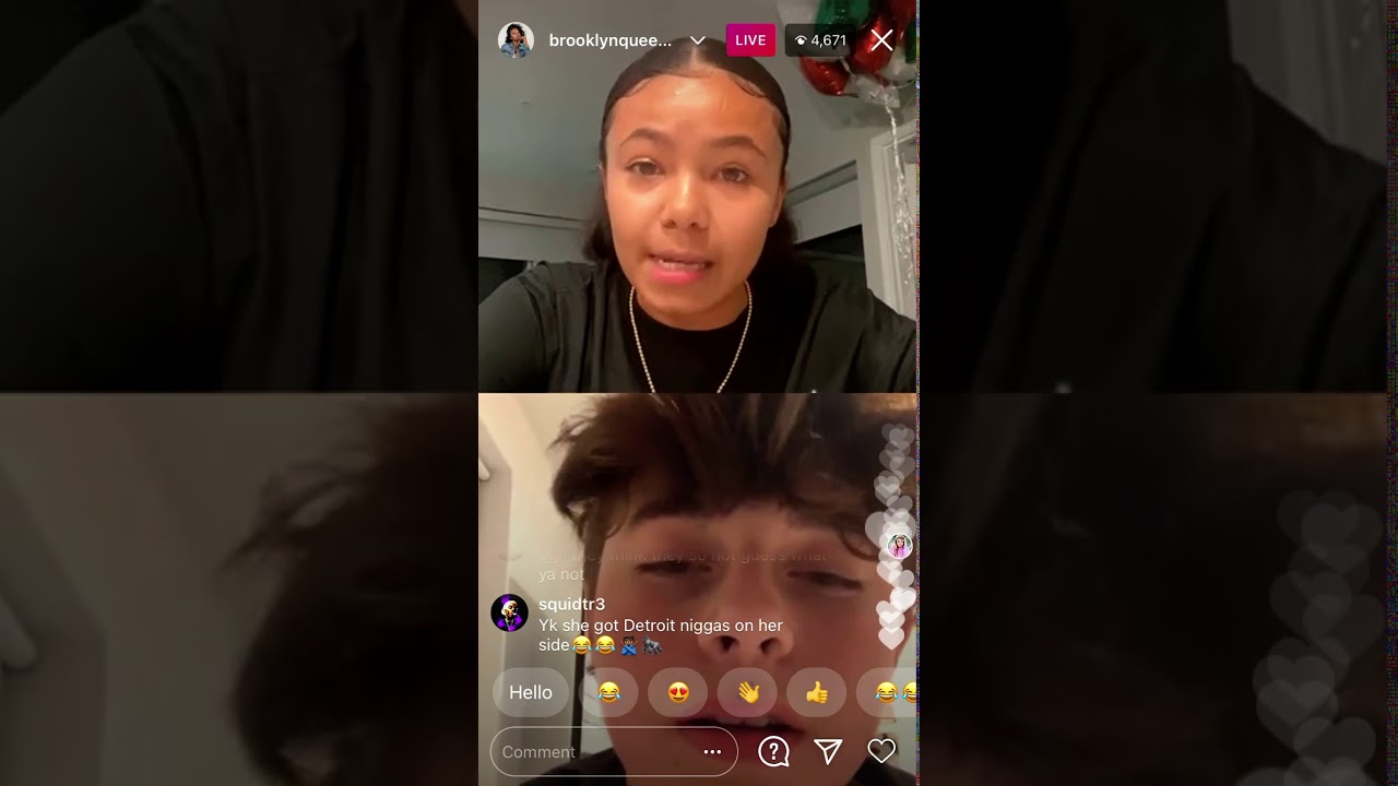 Brooklyn and Gavin magus fighting about the music video live on Instagram (it gets Serious)