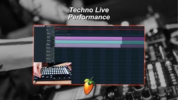 FL Studio Live Techno Performance