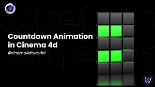 Count Down Animation In Cinema 4d - Cinema 4d Tutorial.