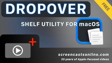 DROPOVER - Shelf Utility voor macOS - VOLLEDIGE VIDEO