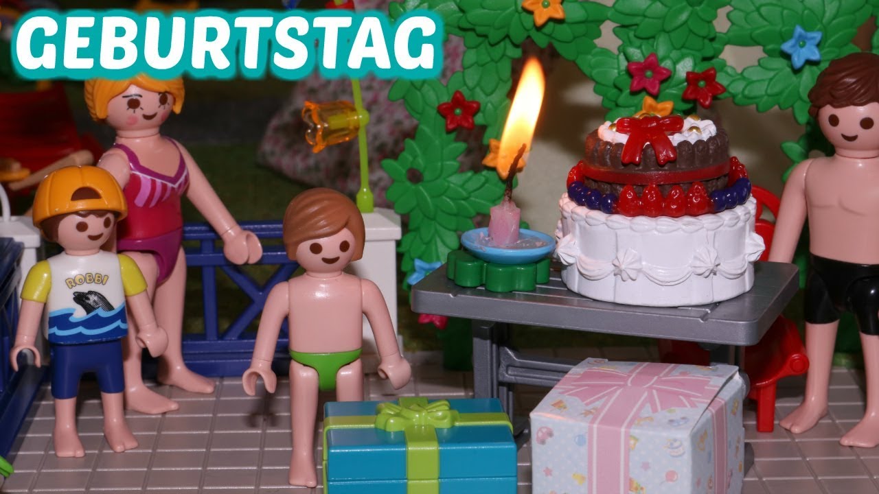 Playmobil Film deutsch - Linus 6. Geburtstag - Geburtstag auf dem Campingplatz