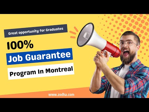 QA Automation Analyst Training |100% Job Guaranteed program in Montreal |Stipend: $1000CAD per month