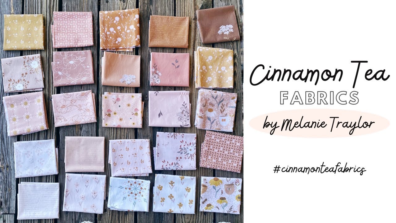Cinnamon Tea - A fabric collection by Melanie Traylor of Southern Charm Quilts