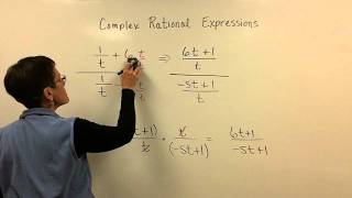 Complex Rational Expressions Part 2