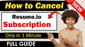 Cancel Resume.io Subscription in Minutes – Quick & Easy Tutorial