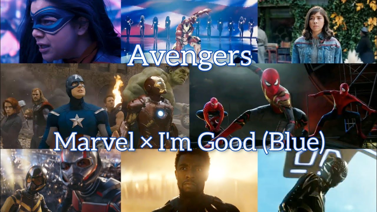 Marvel / Avengers × I'm Good (Blue)