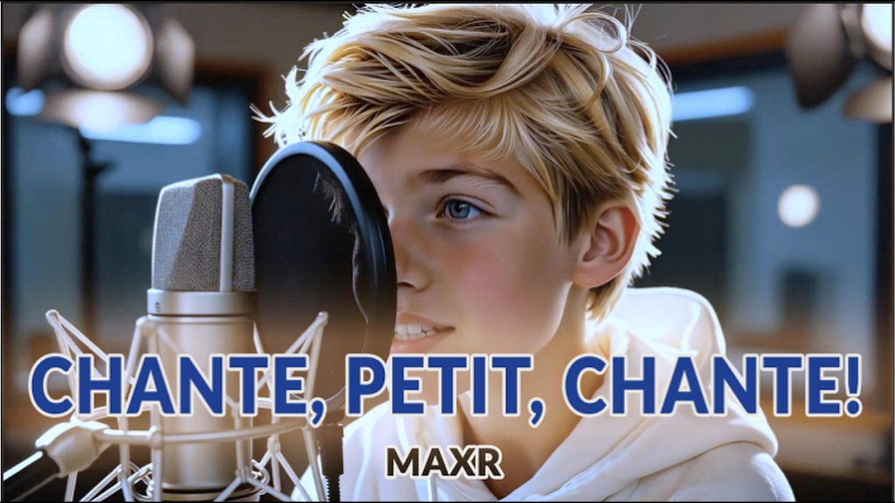 🎬 Chante, petit, chante ! – MAXR (Clip officiel)