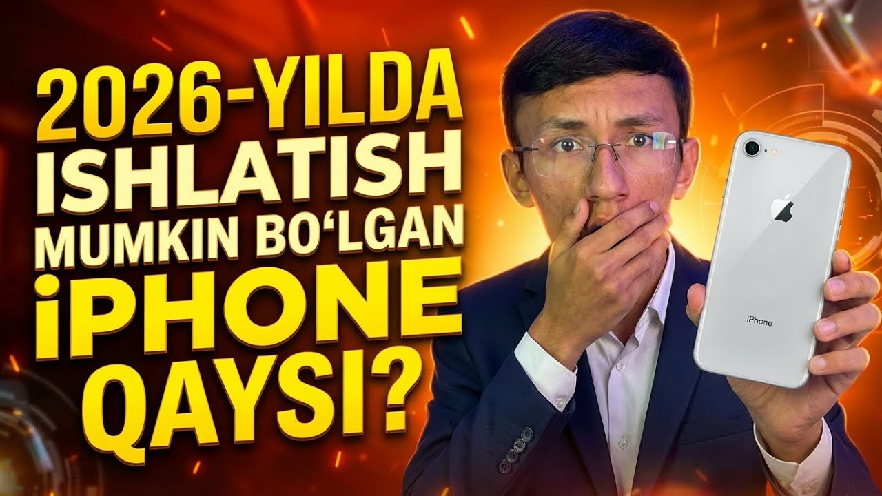 2026-yilda ishlatish mumkin bo'lgan iPhone 