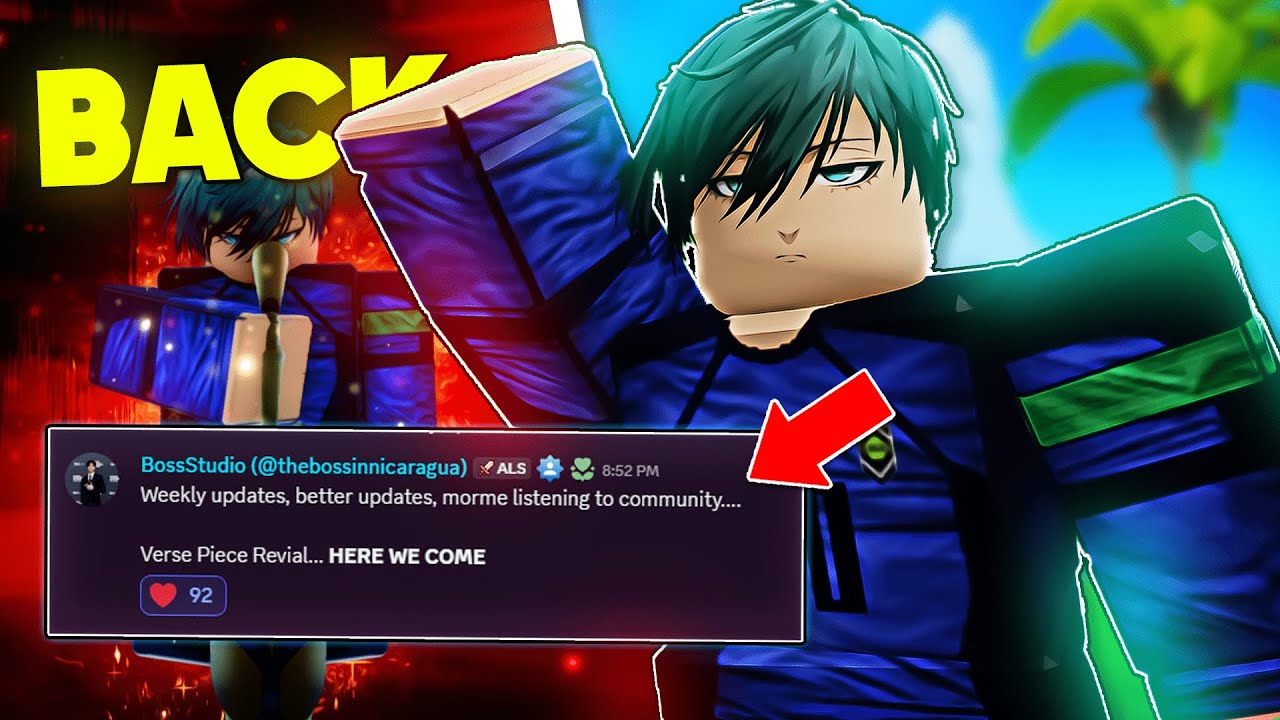 Verse Piece Is SAVED? WEEKLY UPDATES? 