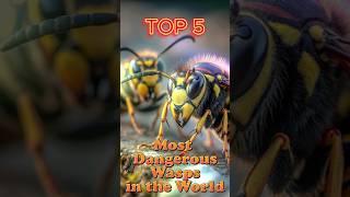5 Tawon Paling Berbahaya di Dunia #top5 #dangerous #wasps