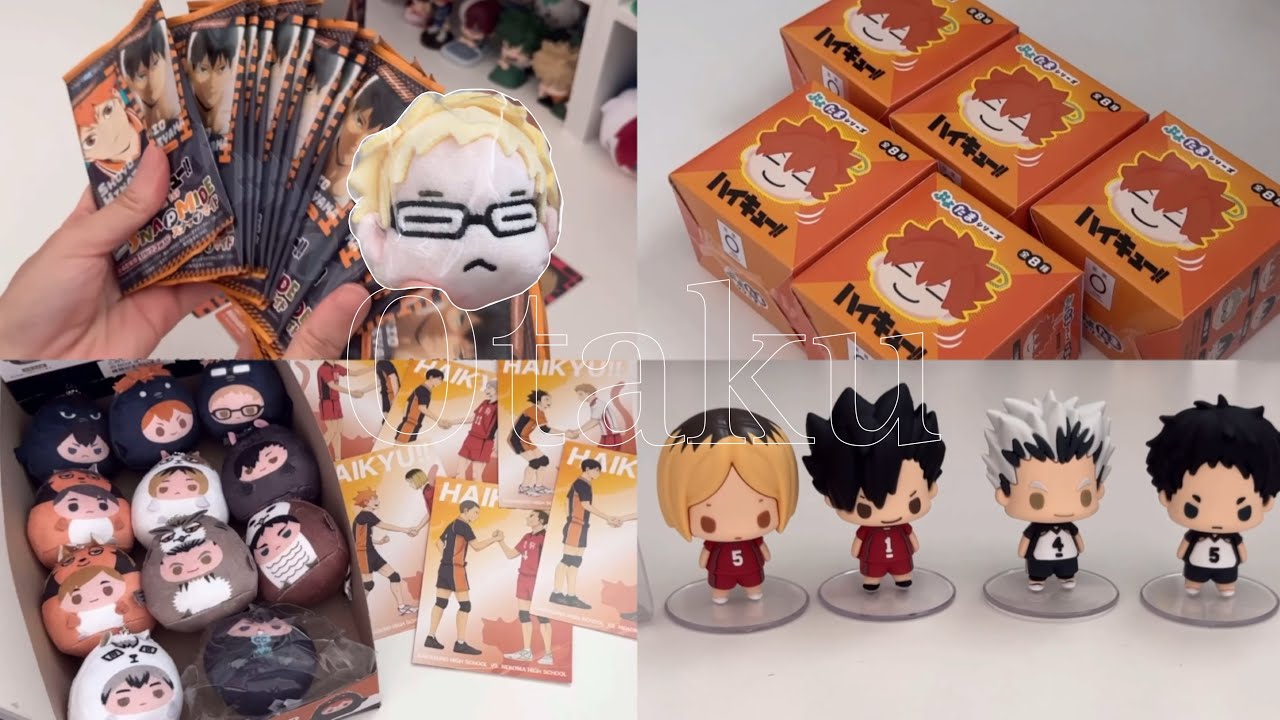 ✩ 하이큐 택배깡 · 쵸코린 · 테노린즈 · 뿌요타마 · 굿즈깡 · 랜덤 · 오타쿠브이로그
