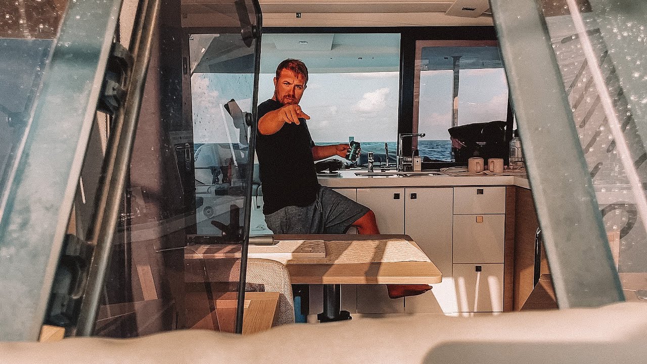 7 DAYS AT SEA crossing the Atlantic to CAPE VERDE // Sailing Coco Catamaran #75