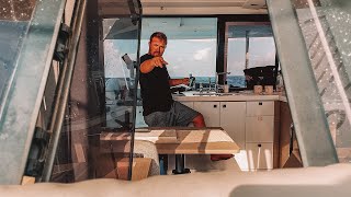 7 DAYS AT SEA crossing the Atlantic to CAPE VERDE // Sailing Coco Catamaran #75