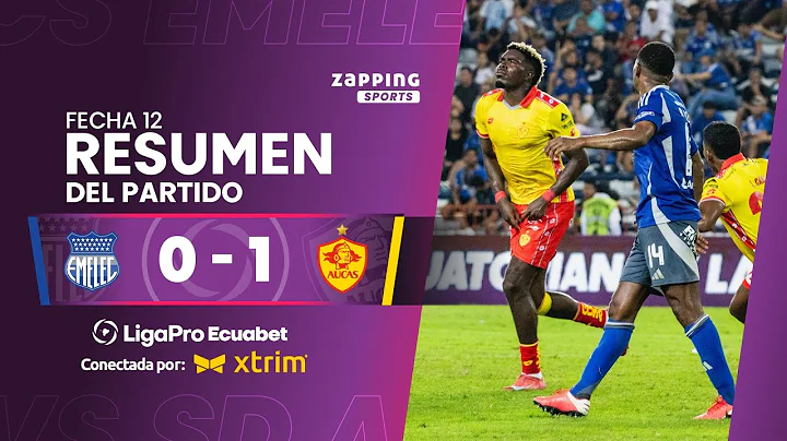 CS Emelec 0 - 1 SD Aucas / Fecha 12 / LigaPro Ecuabet conectada por Xtrim