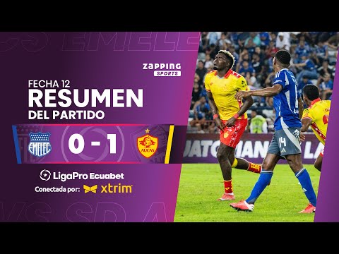 CS Emelec 0 - 1 SD Aucas / Fecha 12 / LigaPro Ecuabet conectada por Xtrim