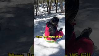 Family Fun In The Snow 
