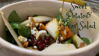 Refreshing Sweet Potato & Pear Salad | Homemade Dressing | Fruit Salad | Mirza Meal 4k