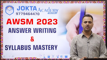 HPAS-2023  "AWSM"  Batch & Mains Strategy I  Integrated Learning I Answer Writing