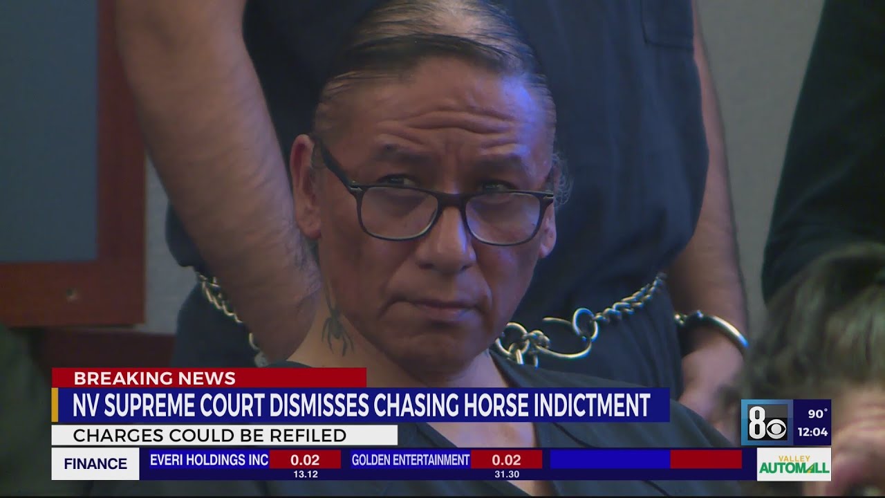 Court orders dismissal of Chasing Horse sex abuse case - YouTube