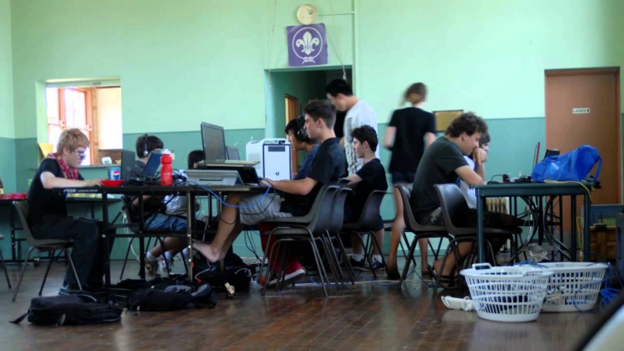 Our first official Lanparty