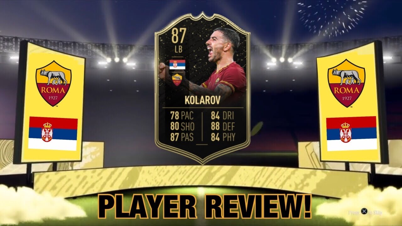 FIFA 20 - THIRD INFORM (TIF) KOLAROV PLAYER REVIEW! (87 RATED)