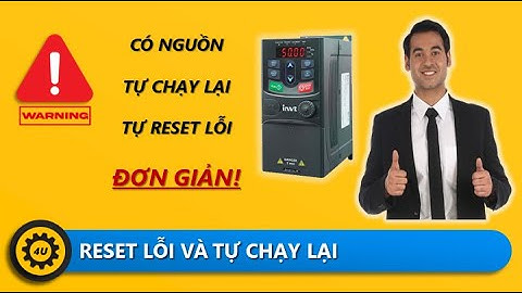 Khắc phục lỗi biến tần nhảy tần số