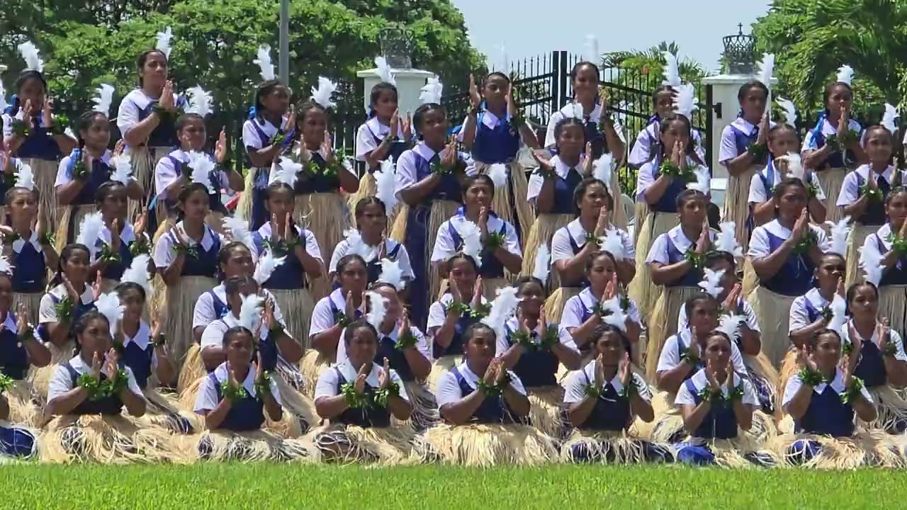 Queen Salote College Rehearsal in preparation for their 100th year Anniversary 