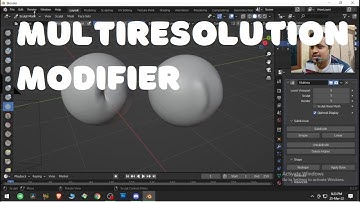 Blender Multiresolution Modifier Blender Veda