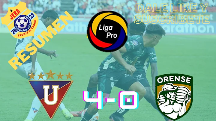 LIGA DE QUITO 4-0 ORENSE LIGA PRO ECUADOR 2025 FECHA 3 FASE INICIAL RESUMEN DEL PARTIDO