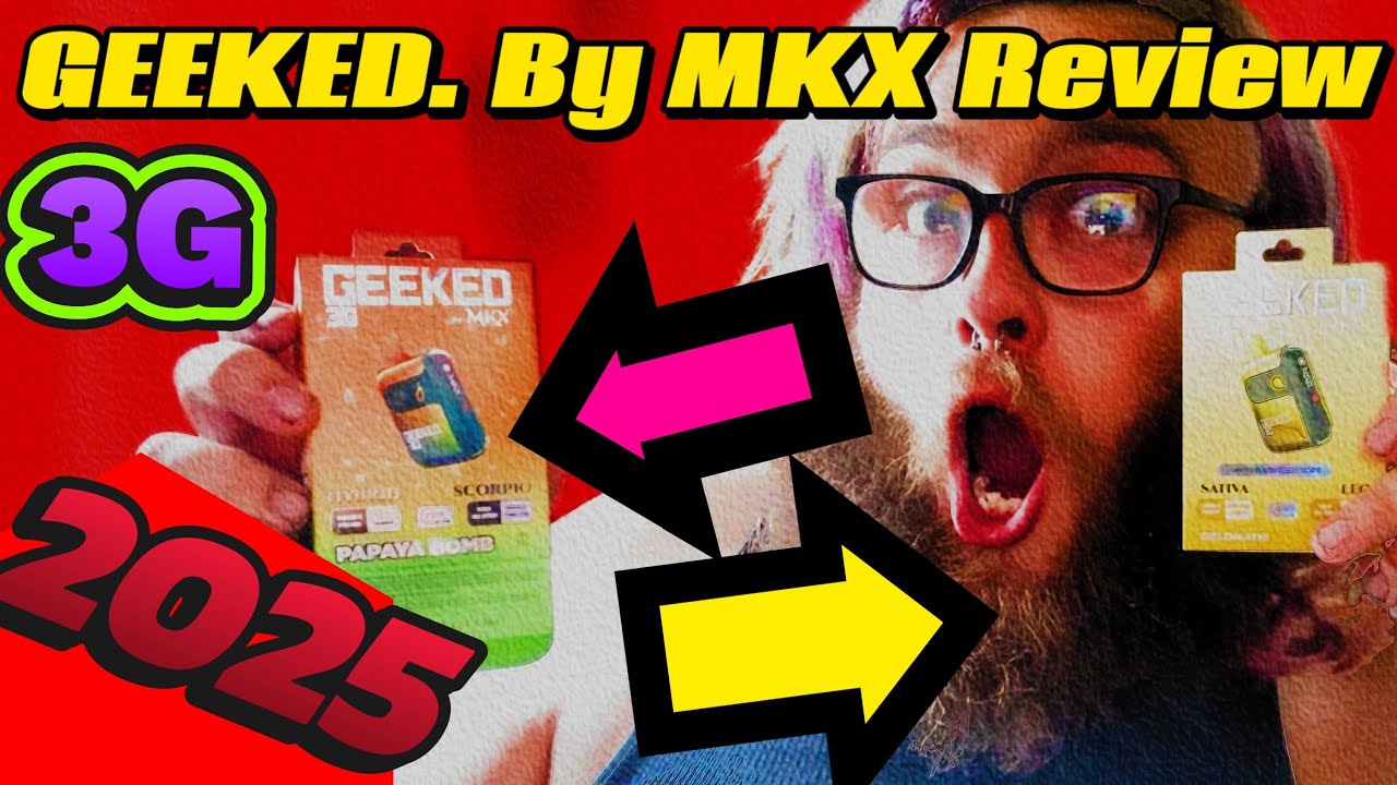 GEEKED By MKX Review! (Papaya Bomb, Gelonade) 🔥😶‍🌫️