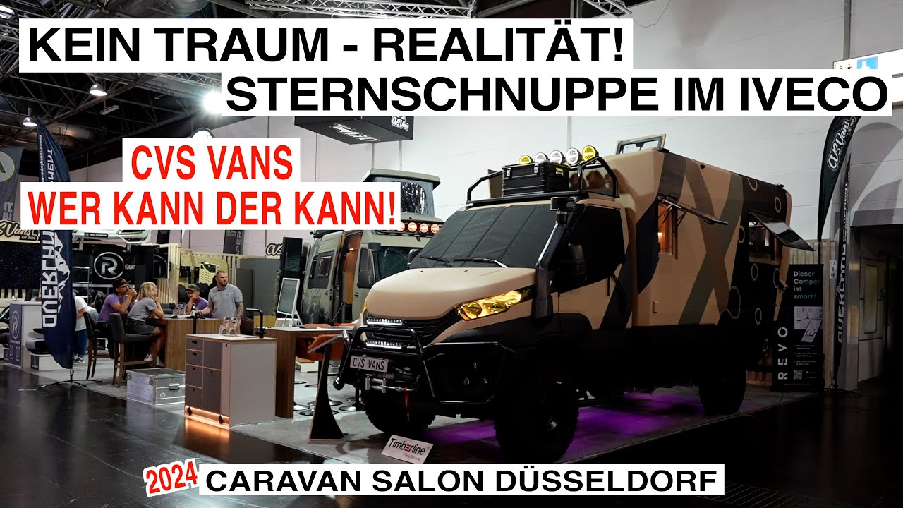 KEIN NORMALER IVECO CFK KOFFER UND ALL IN CVS Vans Caravan Salon
