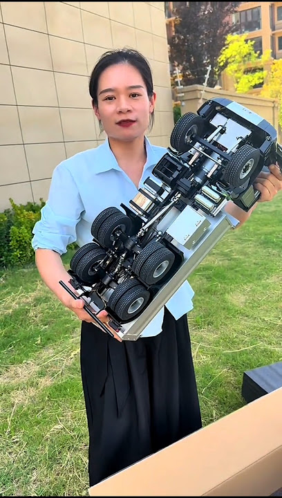 biggest RC  loader truck unboxing