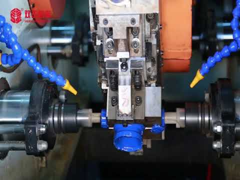 rotary transfer machine–valve making machine - YouTube