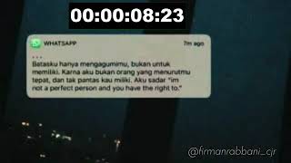 Story WhatsApp lebih baik sendiri 😐😐