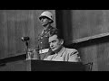 Nuremberg Day 81 (1946) Hermann Goering Direct Dr. Otto Stahmer (PM))