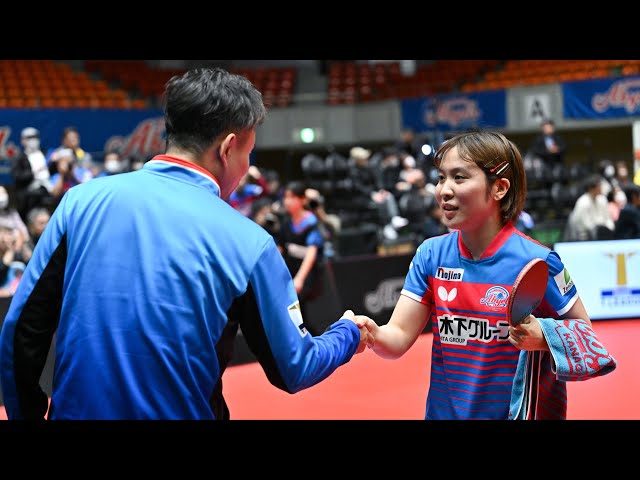 エポックワン【木下アビエル神奈川】2年ぶり2度目のTリーグ優勝（25.3.23）