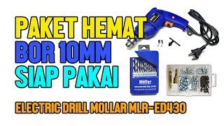 MOLLAR ED325 Mesin Bor Tangan Listrik 10 mm Electric Drill