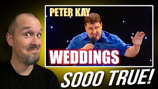 LMAOO!! | Peter Kay - Weddings (Live at the Manchester Arena) | REACTION!!!