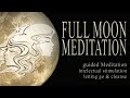 GEMINI FULL MOON November 2021 Meditation (Twins) Lunar Eclipse Moon Energy Release & Cleanse