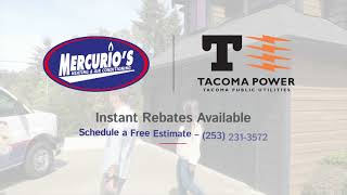 Mercurio's Heating & Air Conditioning and Tacoma Power Instant Rebate Partnership