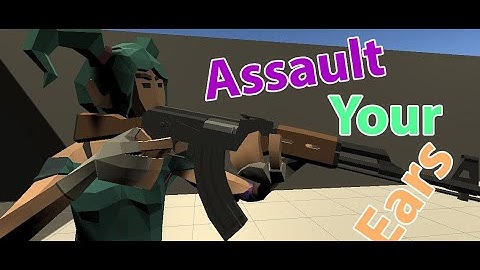 I made an assault rifle in Unity