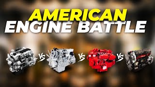 CRAZY American Engine Battle - Paccar vs. Cummins vs. Detroit vs. Mack