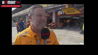 Zakk Brawn Imola post RACE interview | F1 2024 Imola Grand Prix