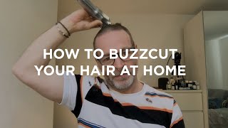 Expert Barber Advice – How To Cut Your Own Hair | The Buzzcut