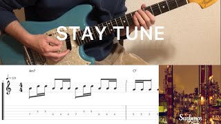 Suchmos - STAY TUNE (guitar cover with tabs & chords)